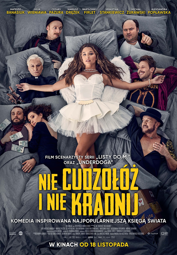 Nie cudzołóż i nie kradnij plakat filmowy
